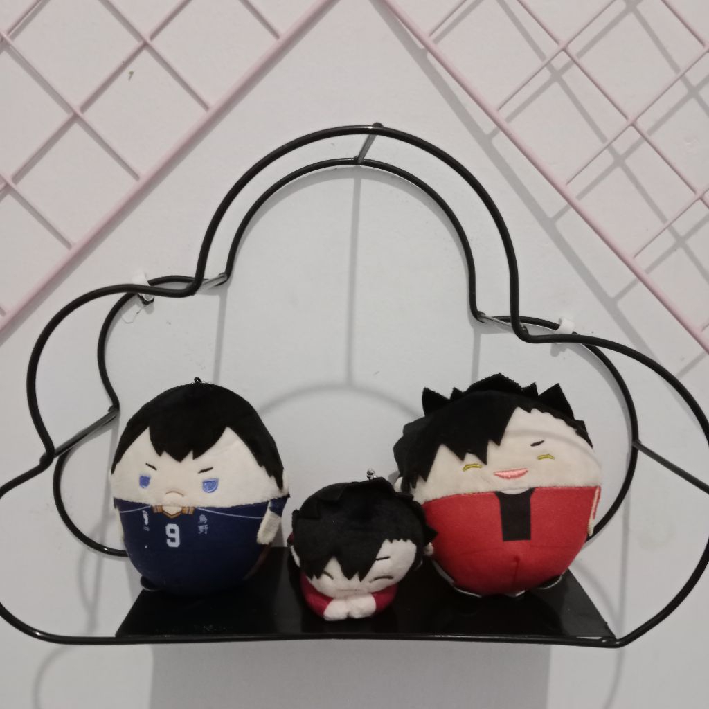 Plushie Haikyuu Fuwa & Hugchara - Kageyama & Kuro
