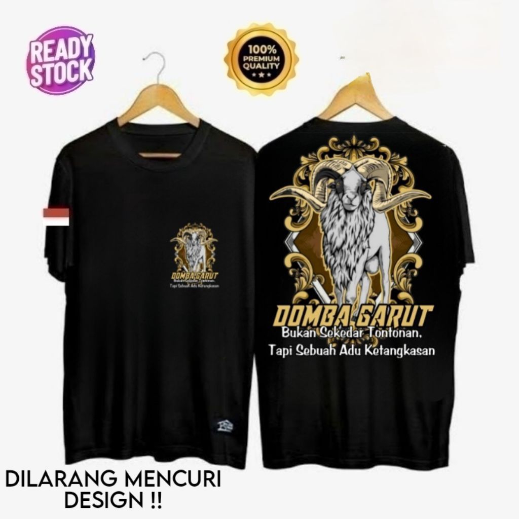 KAOS TSHIRT DOMBA GARUT//KAOS PETERNAK DOMBA//TSHIRT NEW