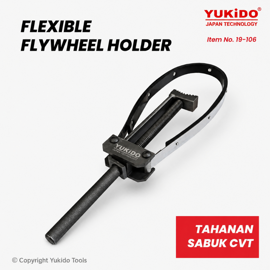 YUKIDO Flywheel Holder Kunci CVT Tahanan V- Belt Treker Belt Kunci CVT Treker Tahanan Kunci Mur CVT 