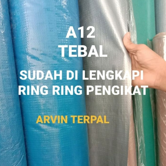 Terpal tenda 4x4 4x5 4x6 A12 terpal jemur padi terpal kolam ikan