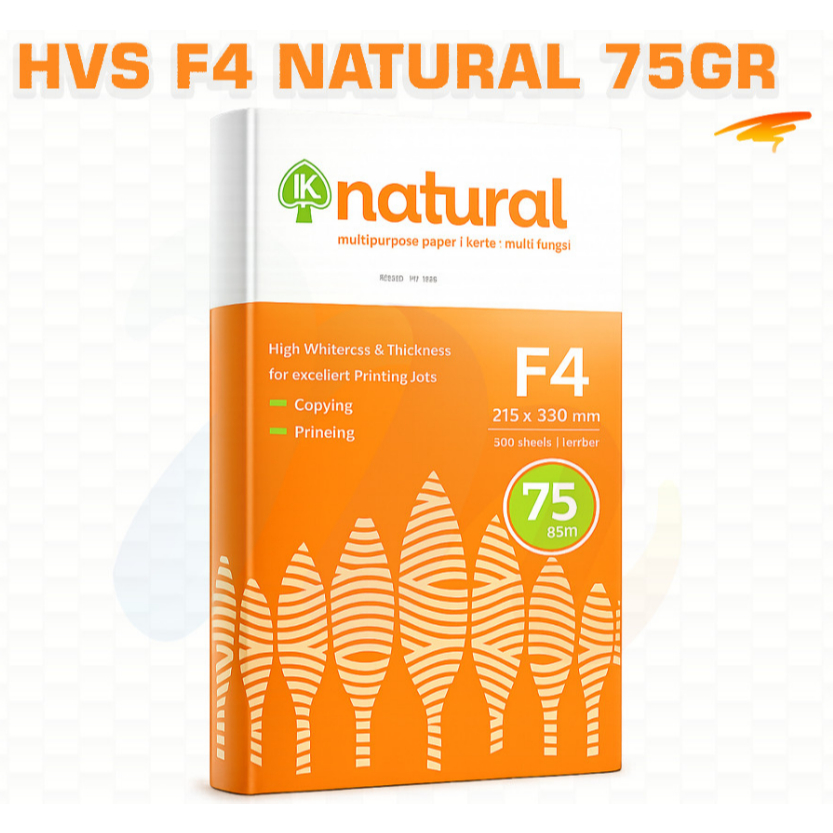 Kertas Hvs F4 Natural 75Gr