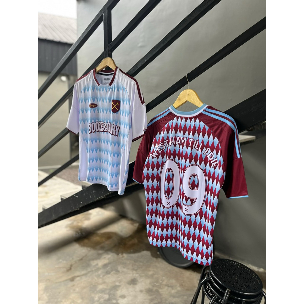 Jersey West Ham Boozy Gloory Tour Indonesia Original