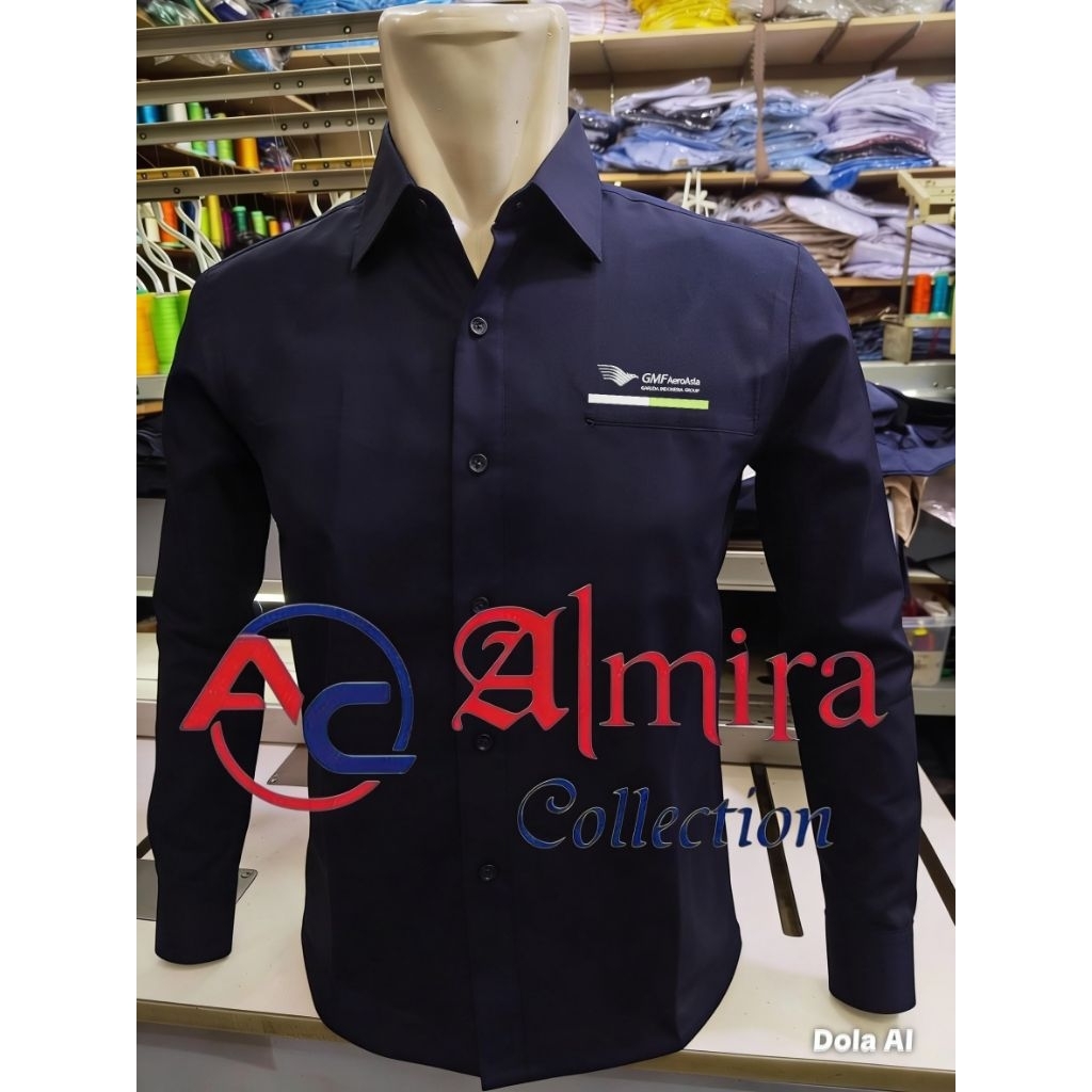 kemeja GMF aeroasia garuda Indonesia group danantara seragam GMF aeroasia baju gmf aeroasia