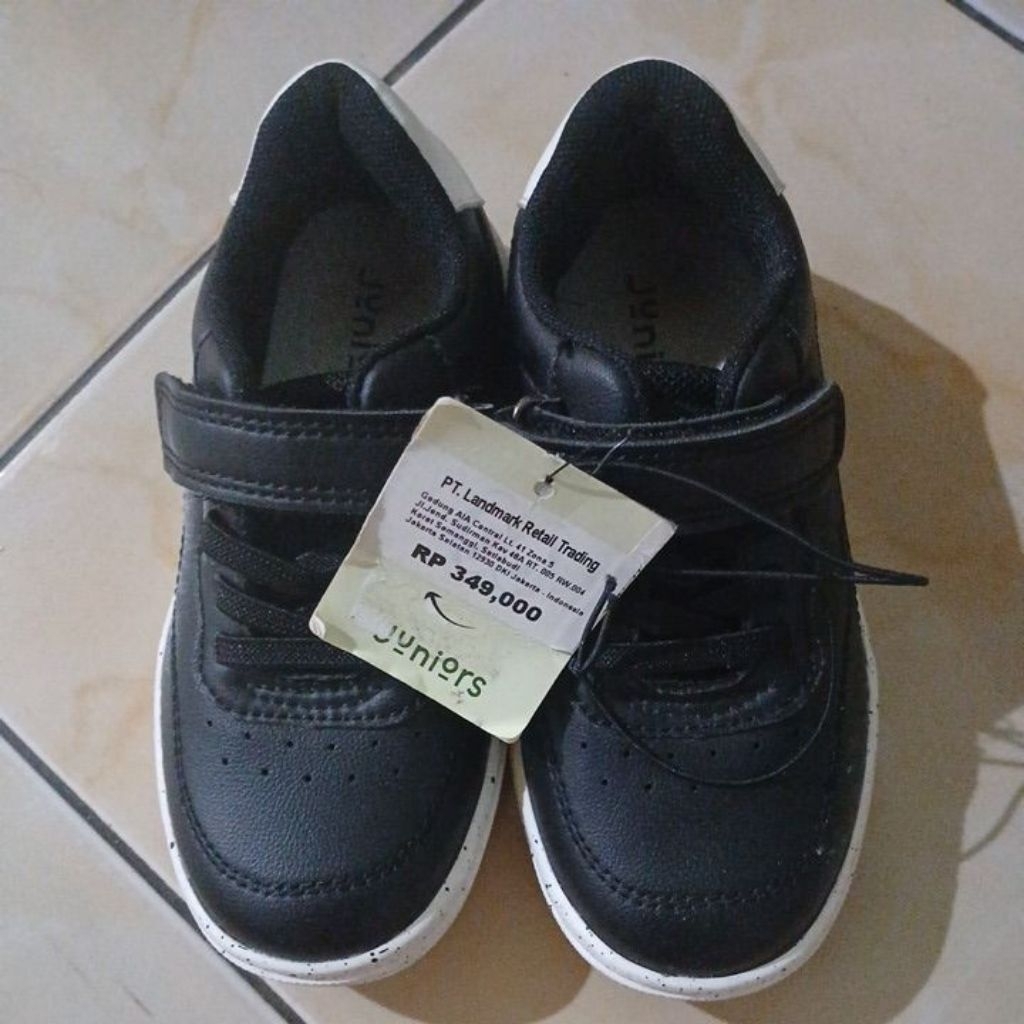 Sepatu Sekolah anak Juniors size 27 ex display