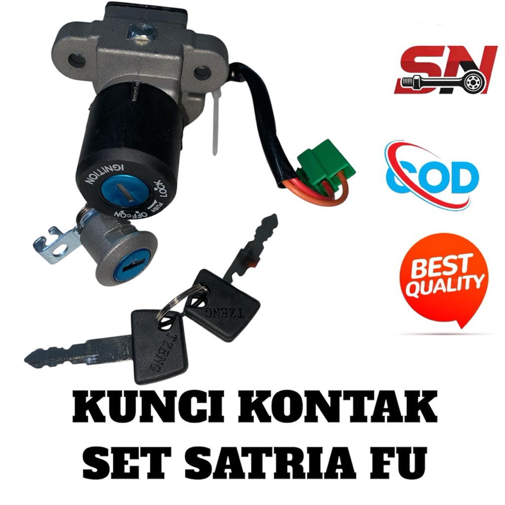 KUNCI KONTAK DEPAN BELAKANG SET SATRIA FU KUALITAS TERJAMIN