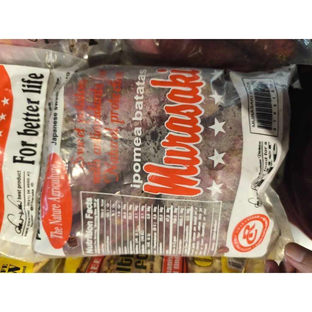 promo ubi jepang murasaki super premium fresh pilihan