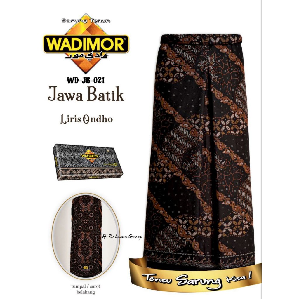 Sarung Batik Wadimor Elegan Katun Halus Premium