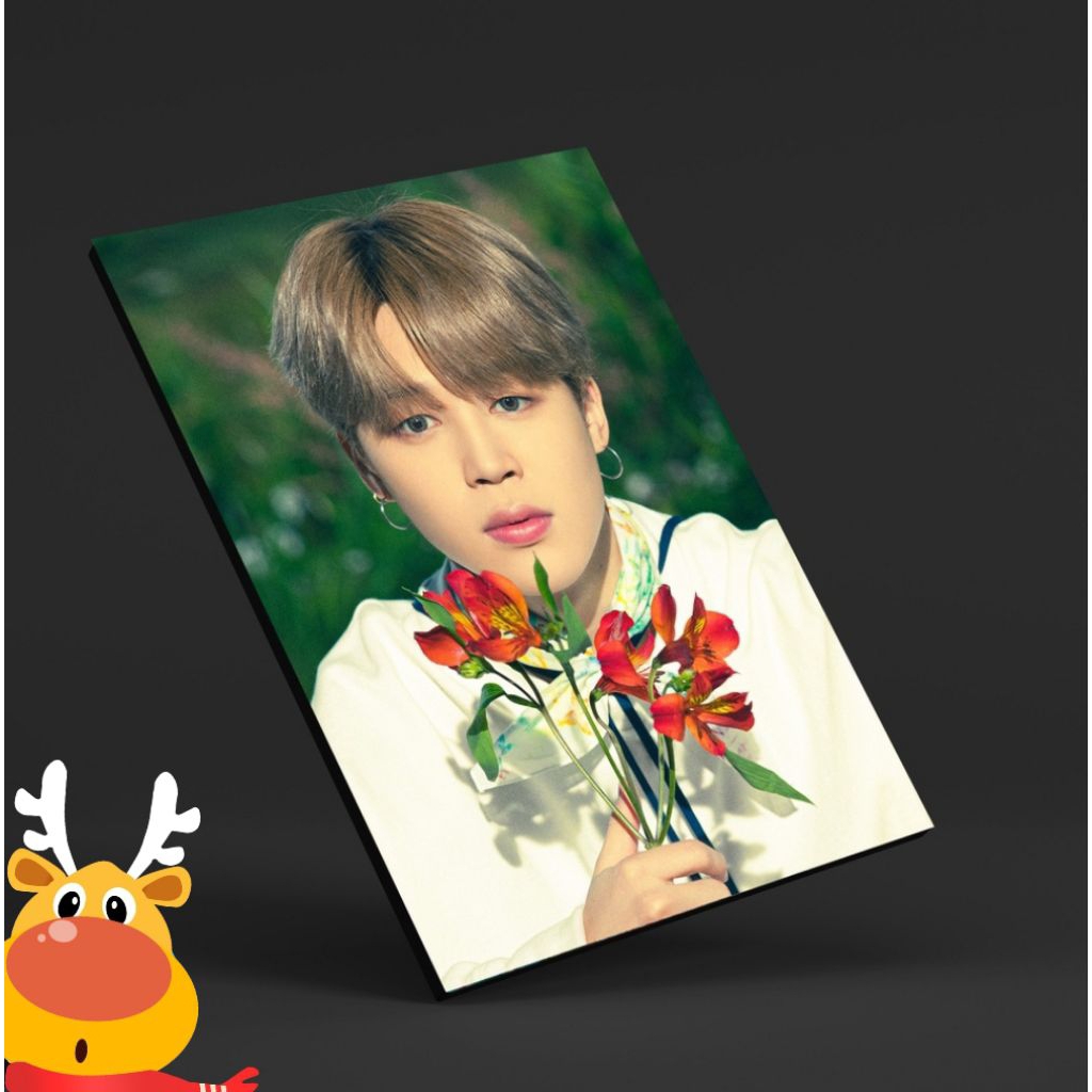 dpurplepark - JIMIN BTS Signed Photocard K-POP Goods Photo Card Cards From Japan Rare