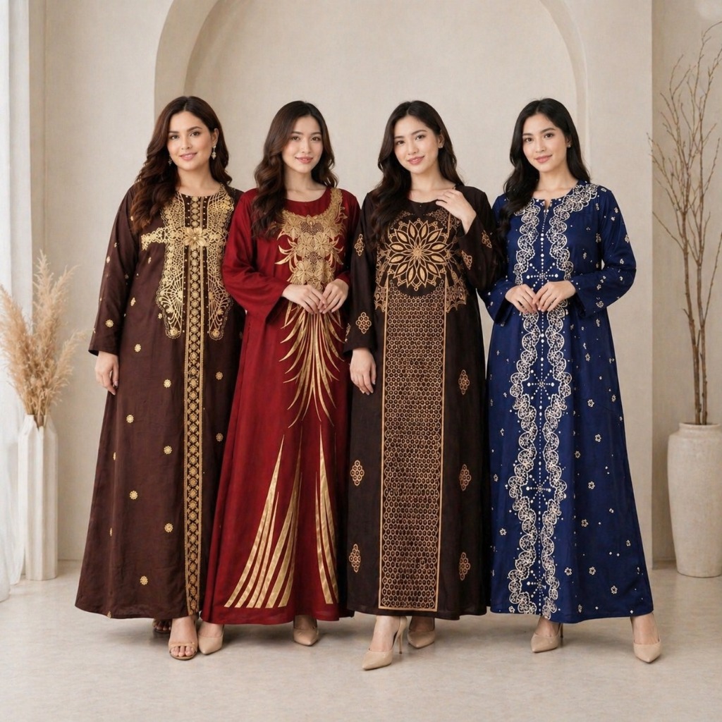 Daster Jumbo Lengan Panjang Daster Panjang Jumbo  Panjang Baju Daster Jumbo Daster Lengan Panjang Ju