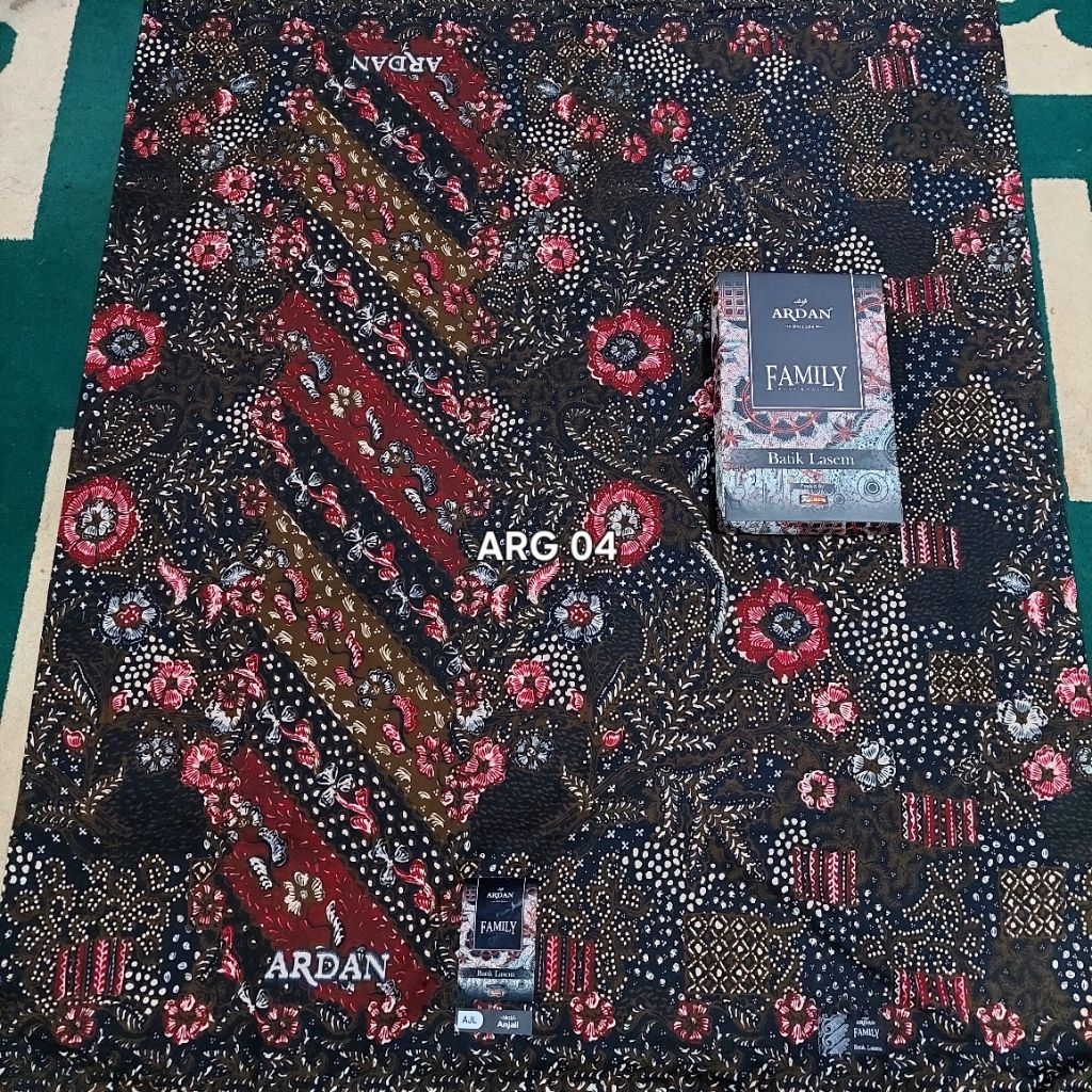 ​[TERBARU] Sarung Ardan Batik Motif Laseman Seri Gold - Sarung Ardan Original Premium Box