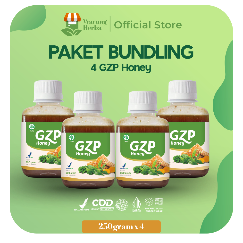 [BUNDLING] 4 GERD ZERO PRO HONEY