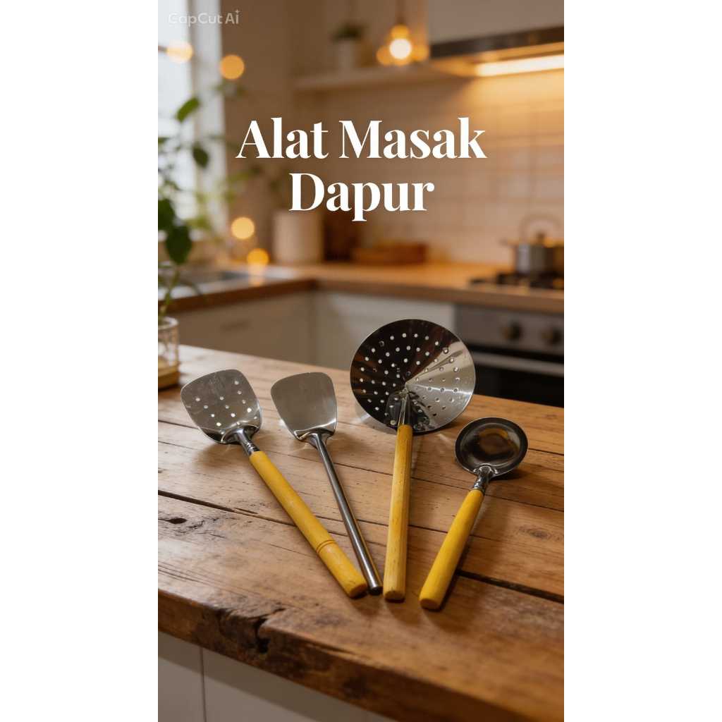 spatula 1 set lengkap alat masak serok sutil irus Paket murah alat masak