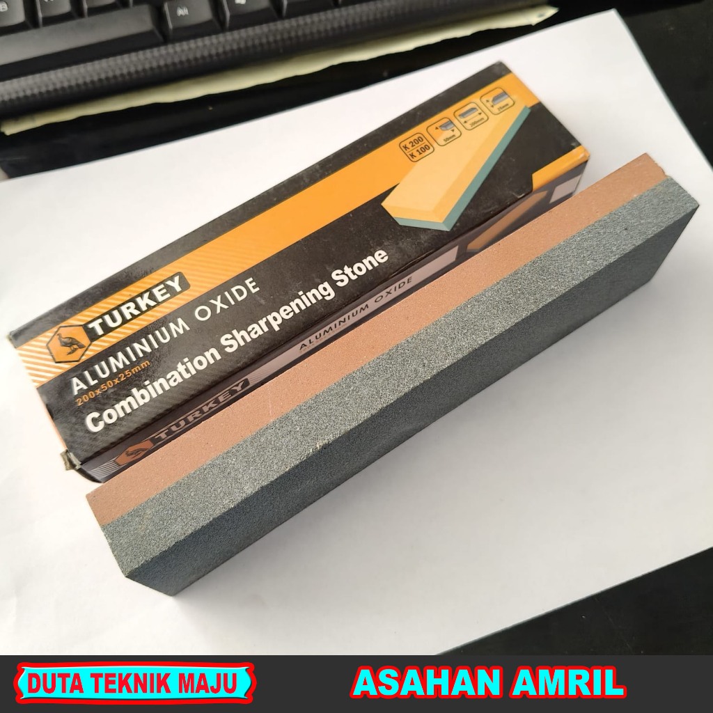 Batu Asahan TURKEY 8 inch - Batu Asahan Pisau Amril Gurinda Pengasah Pisau