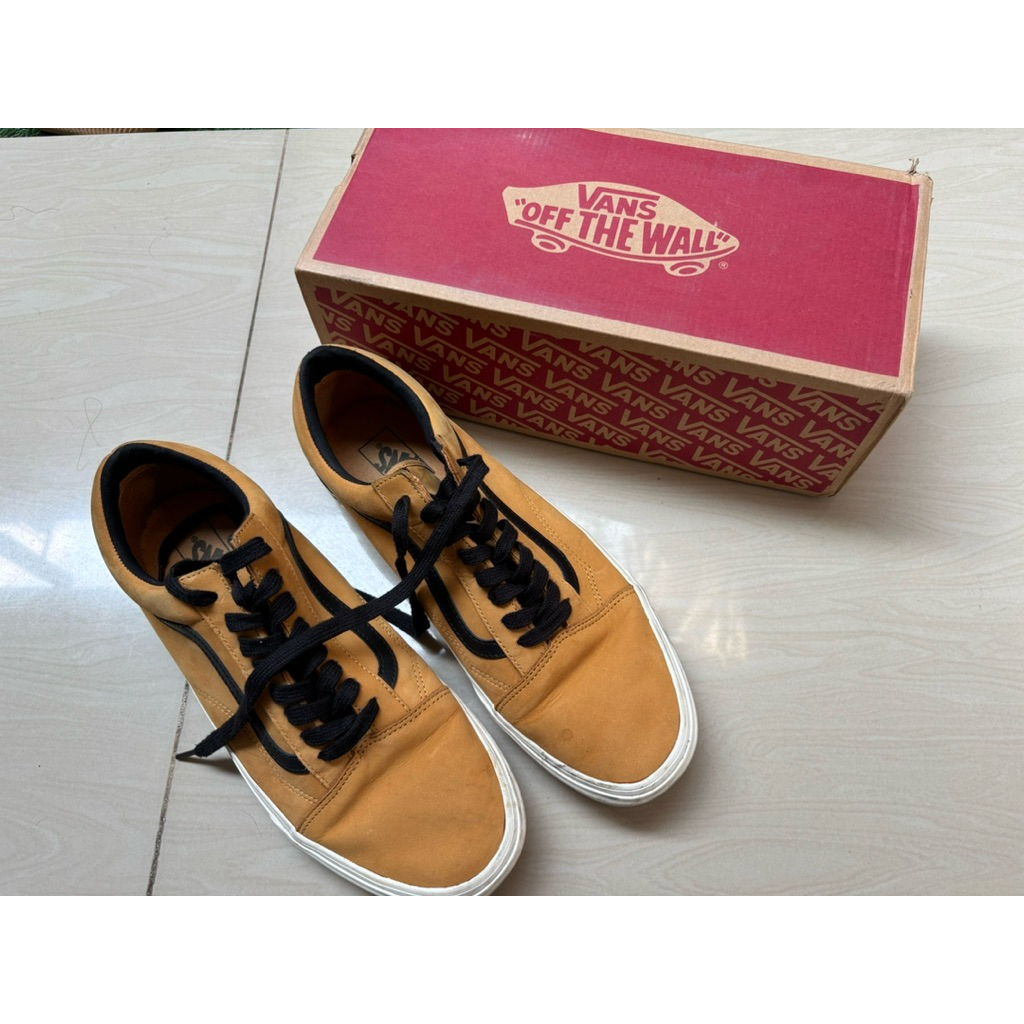 preloved Vans Old Skool Leather Size 46 Original