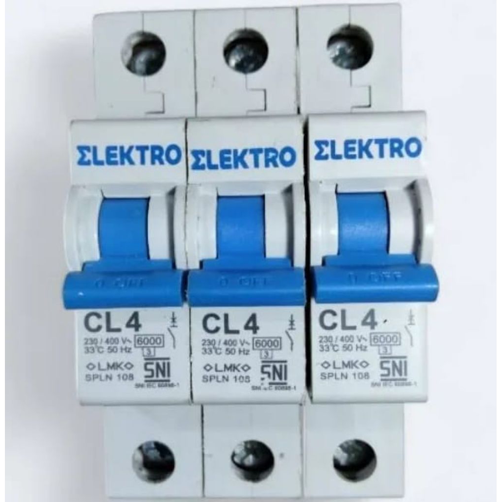 MCB PLN elektro original anti jeglek modif ada segelnya bisa request 2a 4a 6a 10a 16a 20a 25a 35a 50