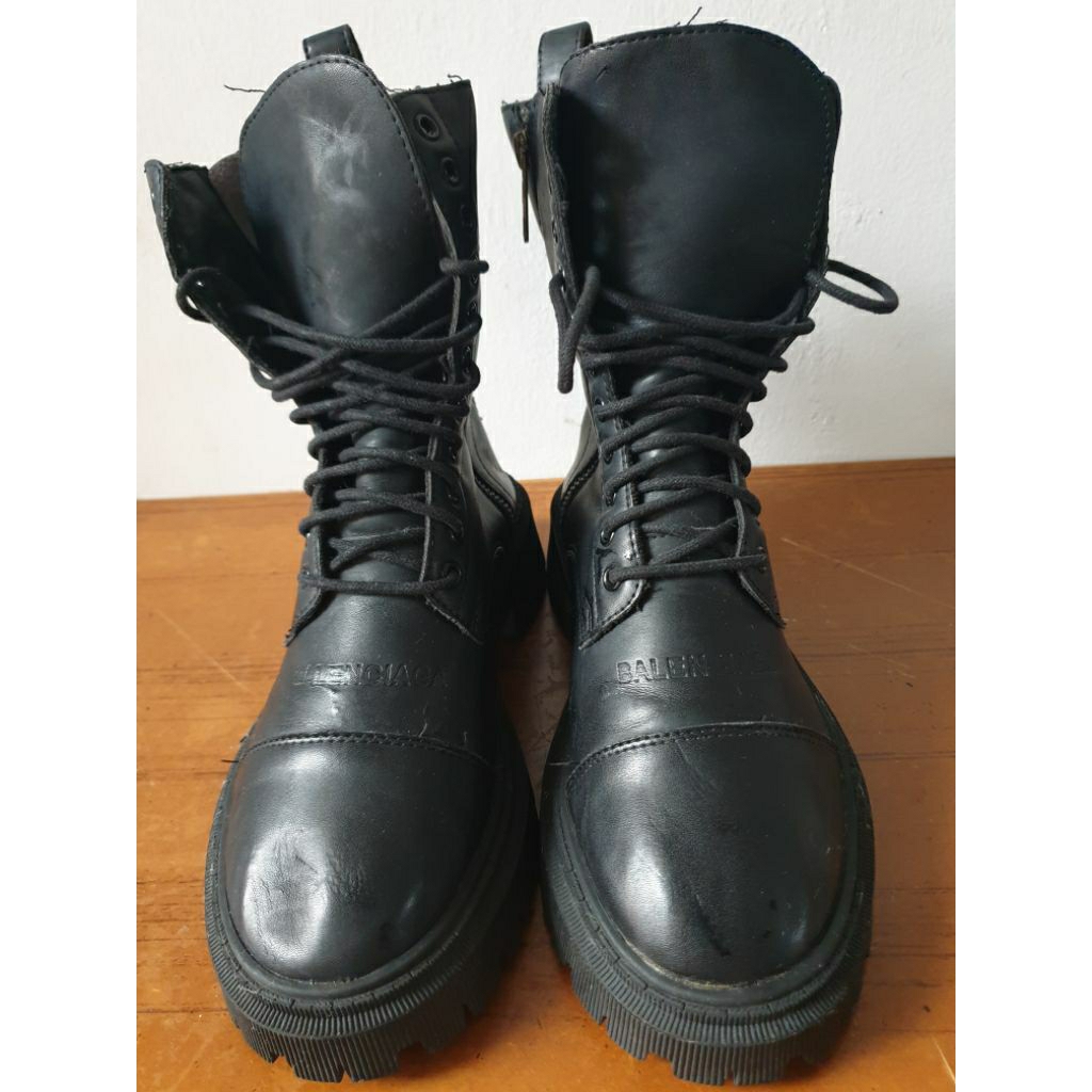 SEPATU BOOTS SECOND BRAND BALENCIAGA