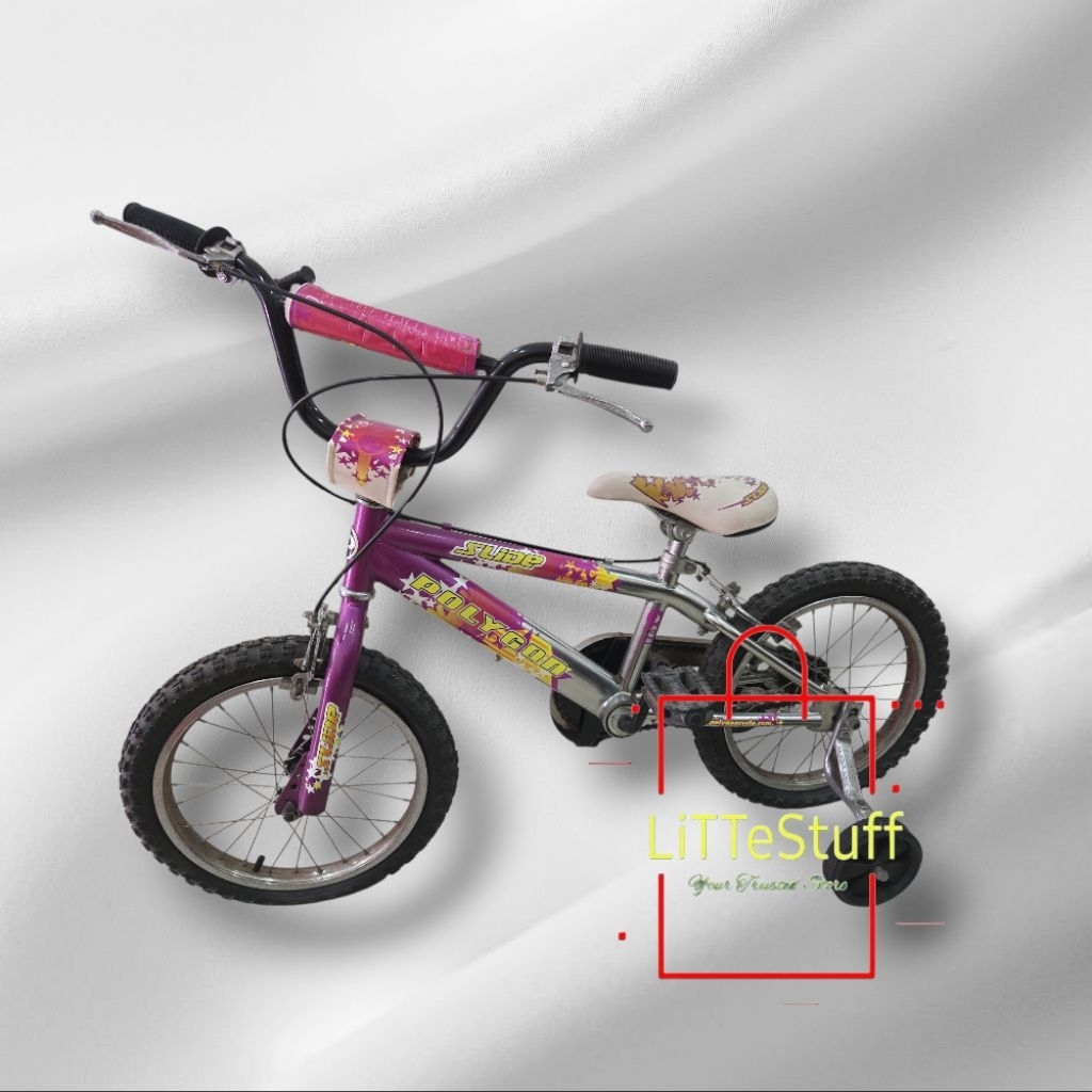 SALE OBRAL Sepeda anak POLYGON 16" UNIT BARU STOCK LAMA