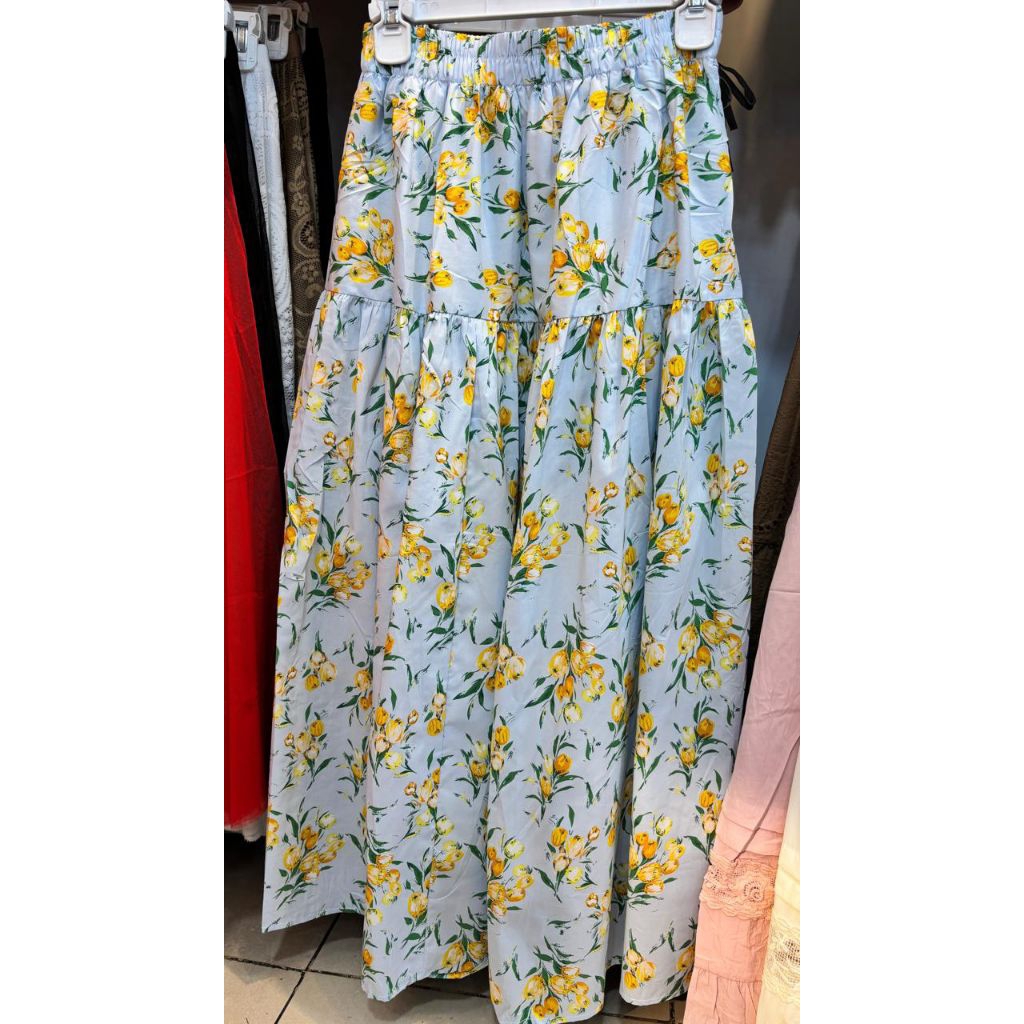 Rok korea dewasa motif bunga