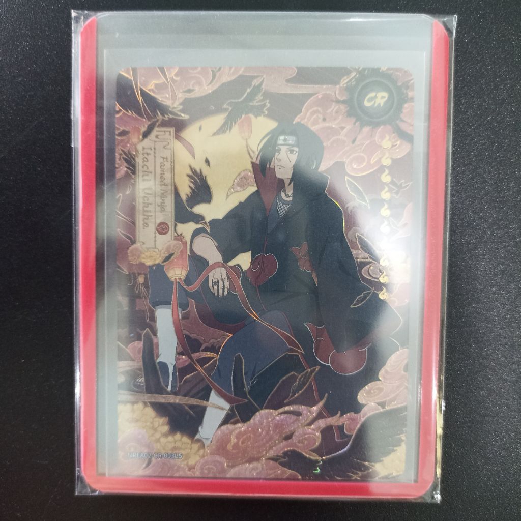 Kartu Kayou Naruto - CR Itachi Uchiha (English Ver)