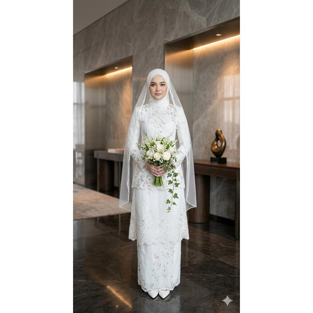 gaun pengantin malaysia melayu gaun akad gaun walimah wedding dress gaun melayu pengantin melayu