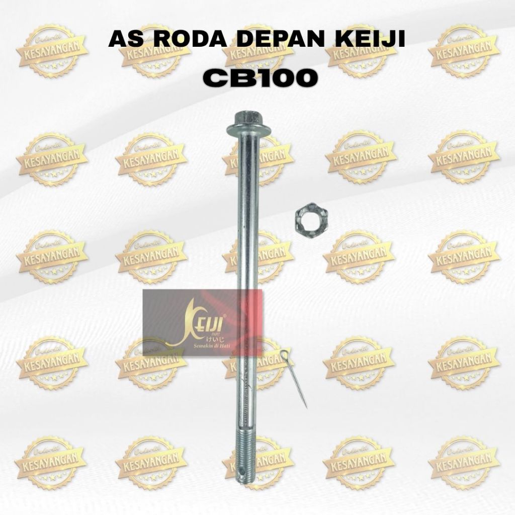 AS RODA DEPAN  CB 100 CB100 KEIJI (OK)