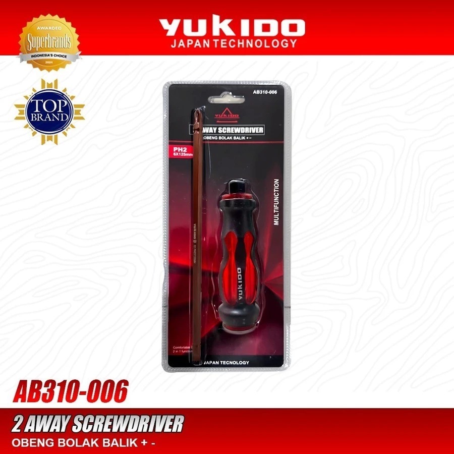 Obeng Ketok Bolak Balik Panjang / Pendek / Reversible Knock Screwdriver