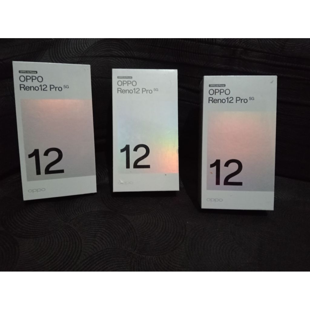 Oppo Reno 12 Pro 5G 12/512GB - Garansi Resmi Oppo 1 Tahun ( Hp New BNIB, No repack)