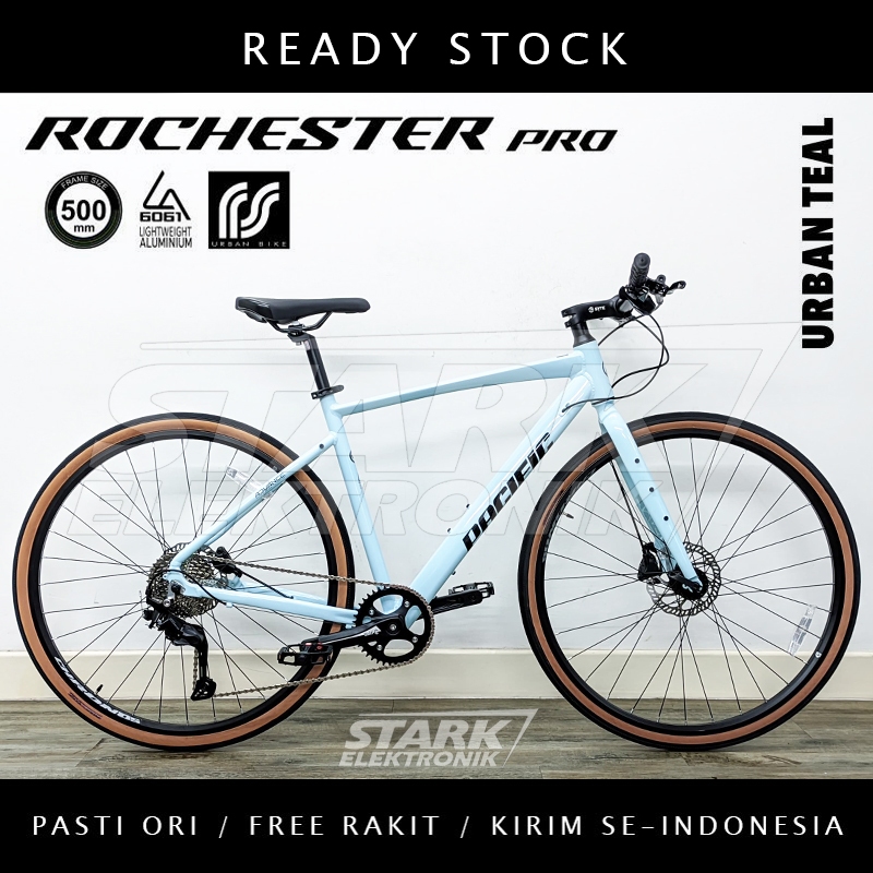 Pacific ROCHESTER PRO 700C Alloy 6061 Hybrid Road Bike Sepeda Balap