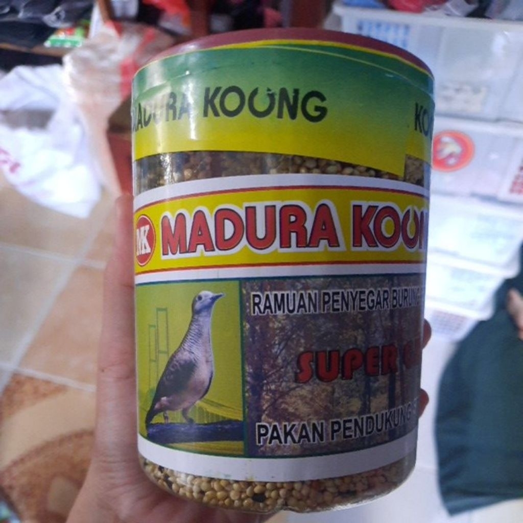MADURA KOONG PAKAN BURUNG PERKUTUT