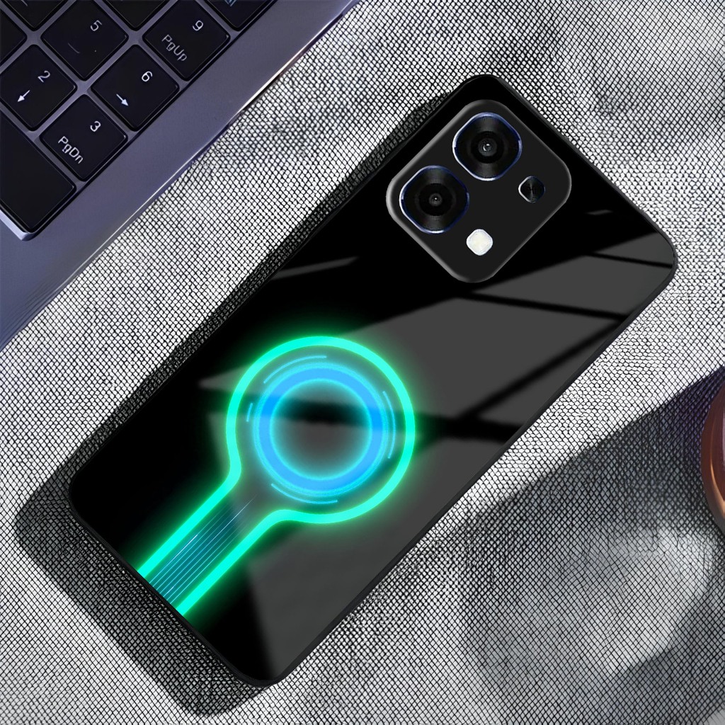 CL Softcase Glass For Oppo A6 Pro - Case Glass Oppo A6 Pro - Casing Kaca A6 Pro Terbaru - Casing Mur