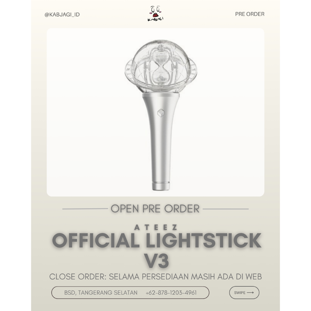 [PO] ATEEZ OFFICIAL LIGHT STICK V3