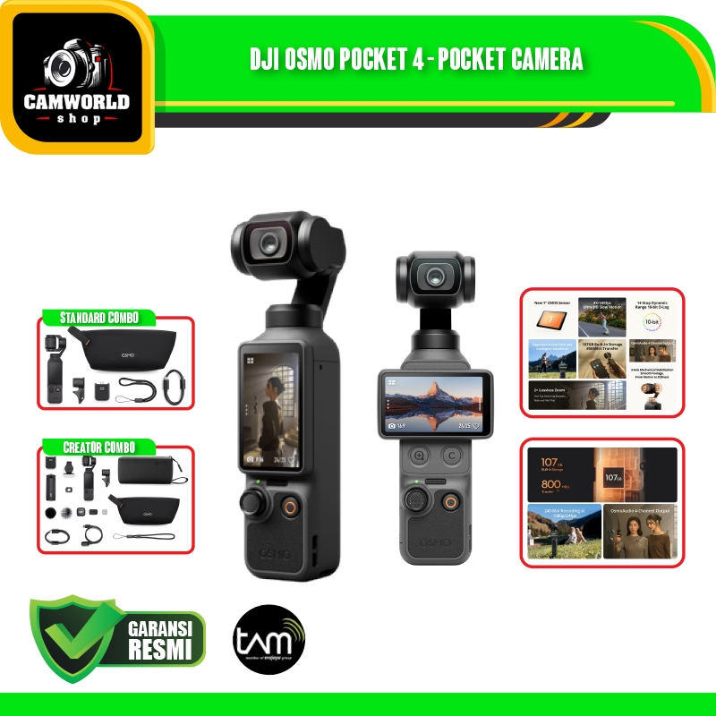 DJI Osmo Pocket 4 Creator Combo / DJI POCKET 4 / DJI OP4