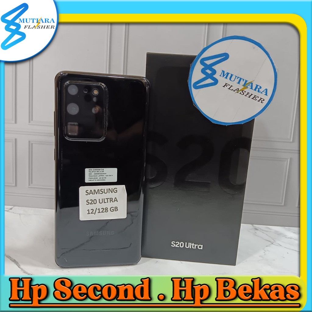 Samsung S20 Ultra Ram 12 Rom 512GB Second Original