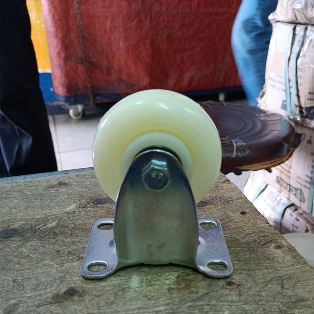 Roda nylon medium 3inch mati MURAHHH roda troli 3"