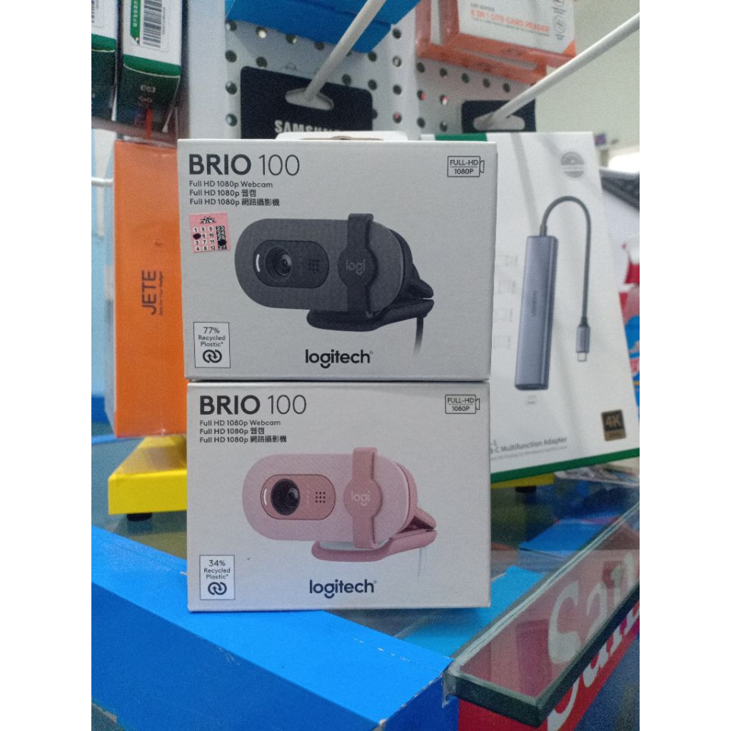 webcam Logitech Brio 100 full hd 1080P