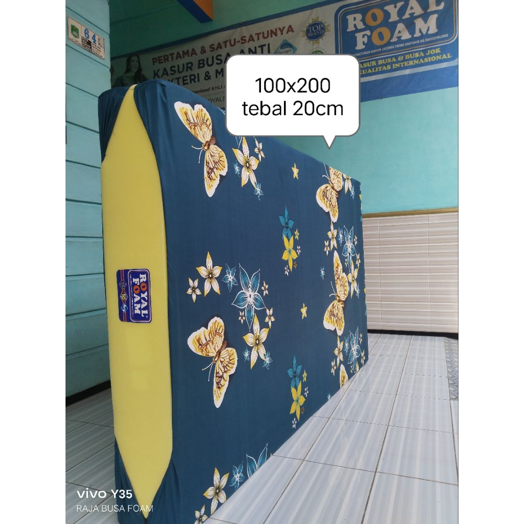 kasur busa royal foam ukuran 100x200x20