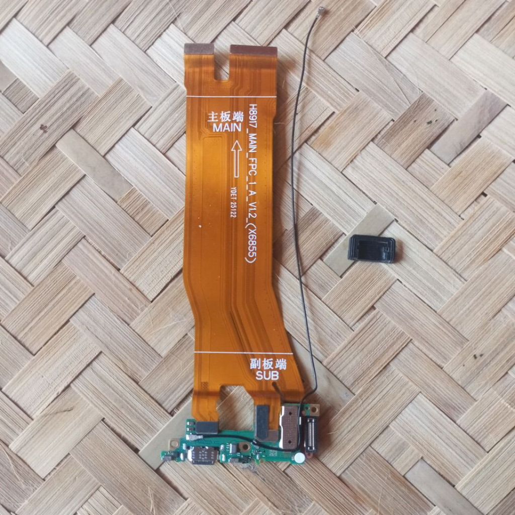flexi lcd flexi cas+papan cas infinix not50 pro 4g x6855 ori copotan