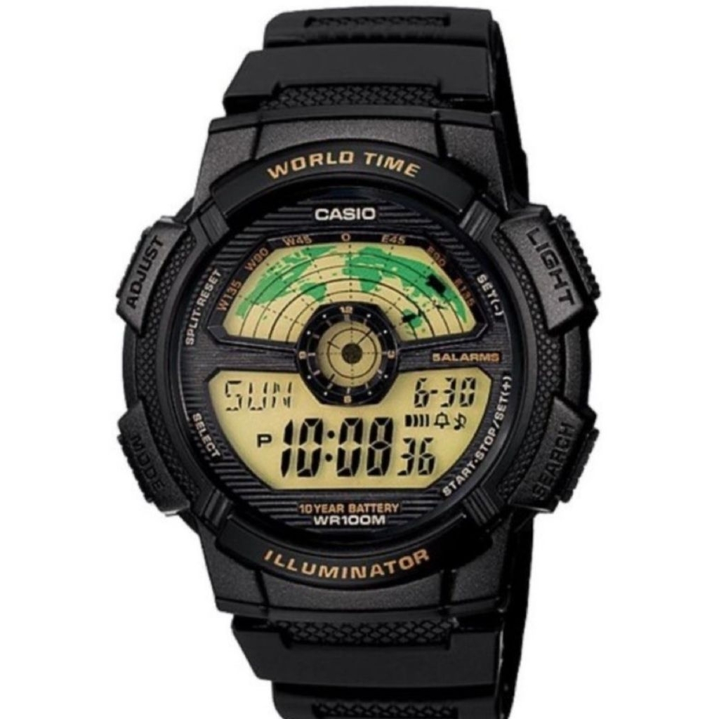 Jam Tangan Casio AE-1100W-1BVDF Original