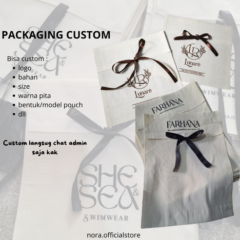 Packaging Baju bentuk amplop pita bisa custom | Bahan blacu | packaging ideas