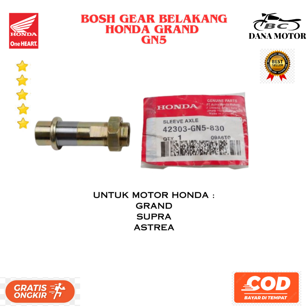 Bos Gear Belakang Grand Ori / Bosh Bear belakang Honda Supra PNP - 42303-GN5-830