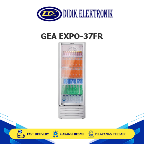 GEA EXPO-37FR SHOWCASE 290 Liter Pendingin Minuman 1 pintu EXPO-37FR EXPO37FR