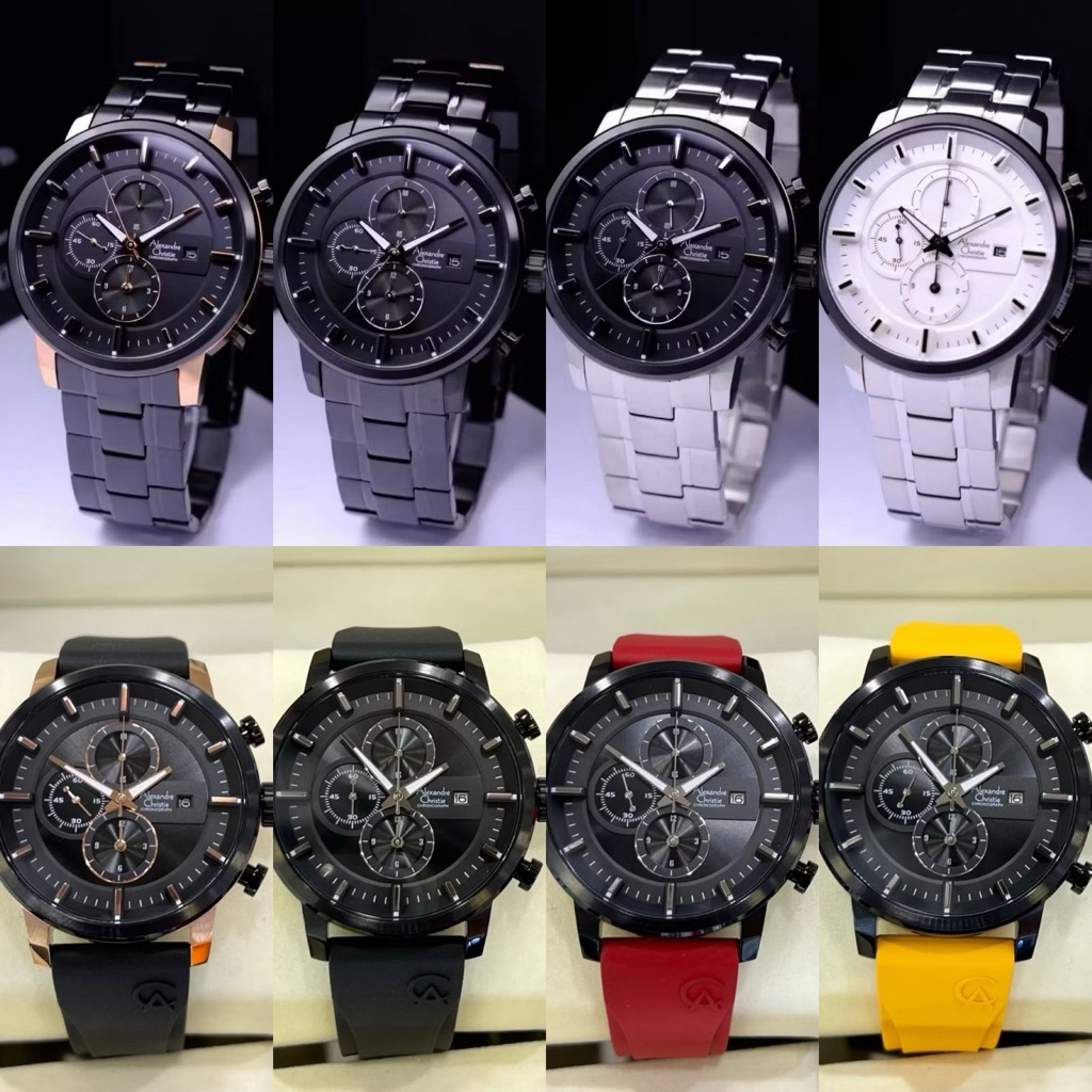 Jam Tangan Pria Alexandre Christie 6323 AC6323 AC 6323MC (ORIGINAL)