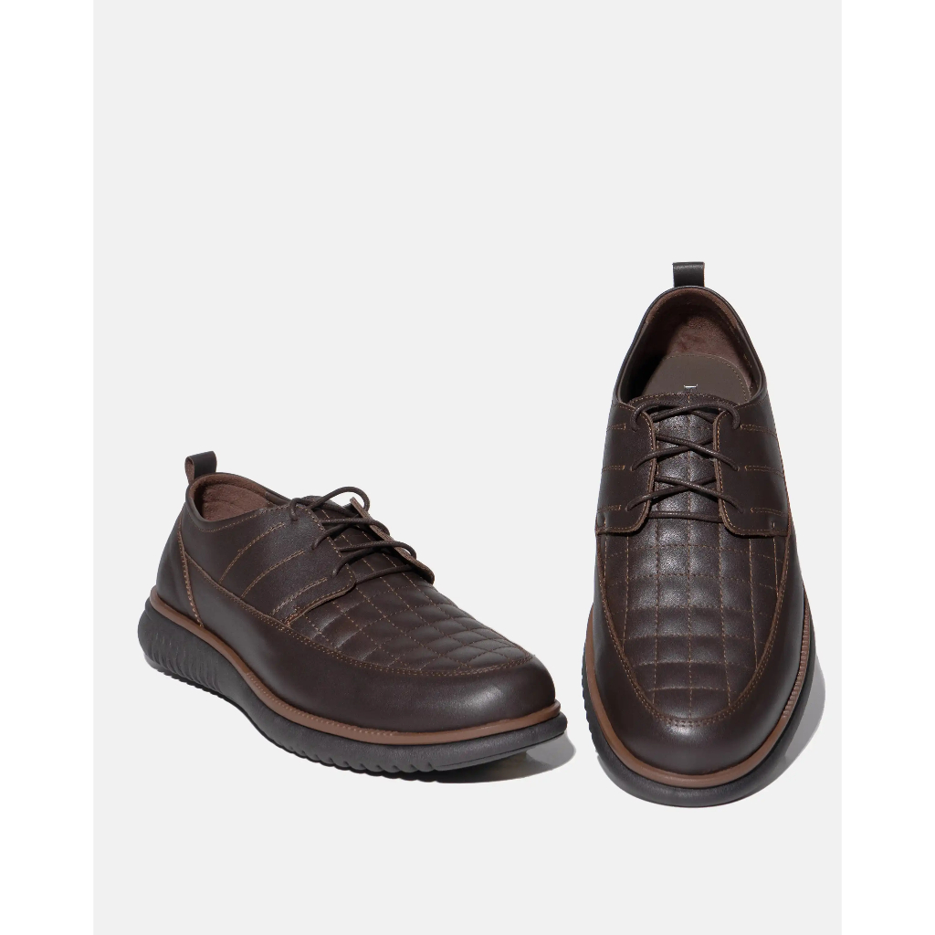 BUCCHERI BASIL Sepatu Pria Formal-m022vg-Brown