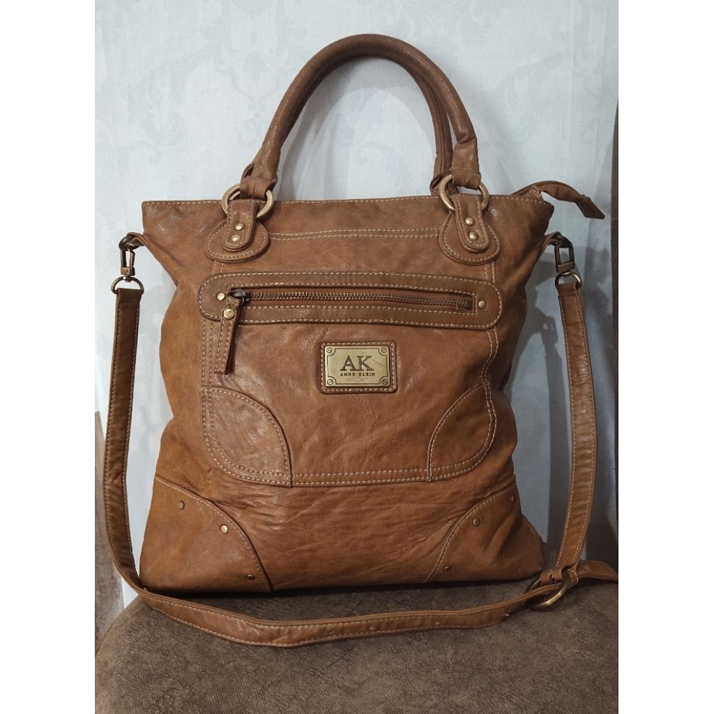 Sling Bag Anne Klein Kulit Asli Vintage