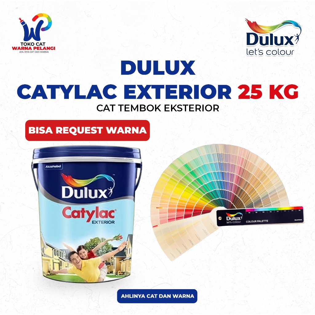 Cat Dinding DULUX Catylac Exterior 25 Kg | Cat Tembok Dulux Catylac Exterior 25 Kg