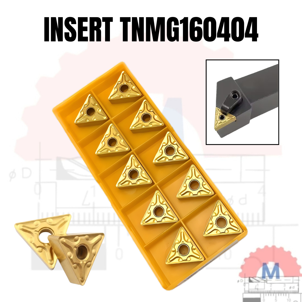 TNMG 16 04 Pahat Bubut segitiga TNMG16 04 mch