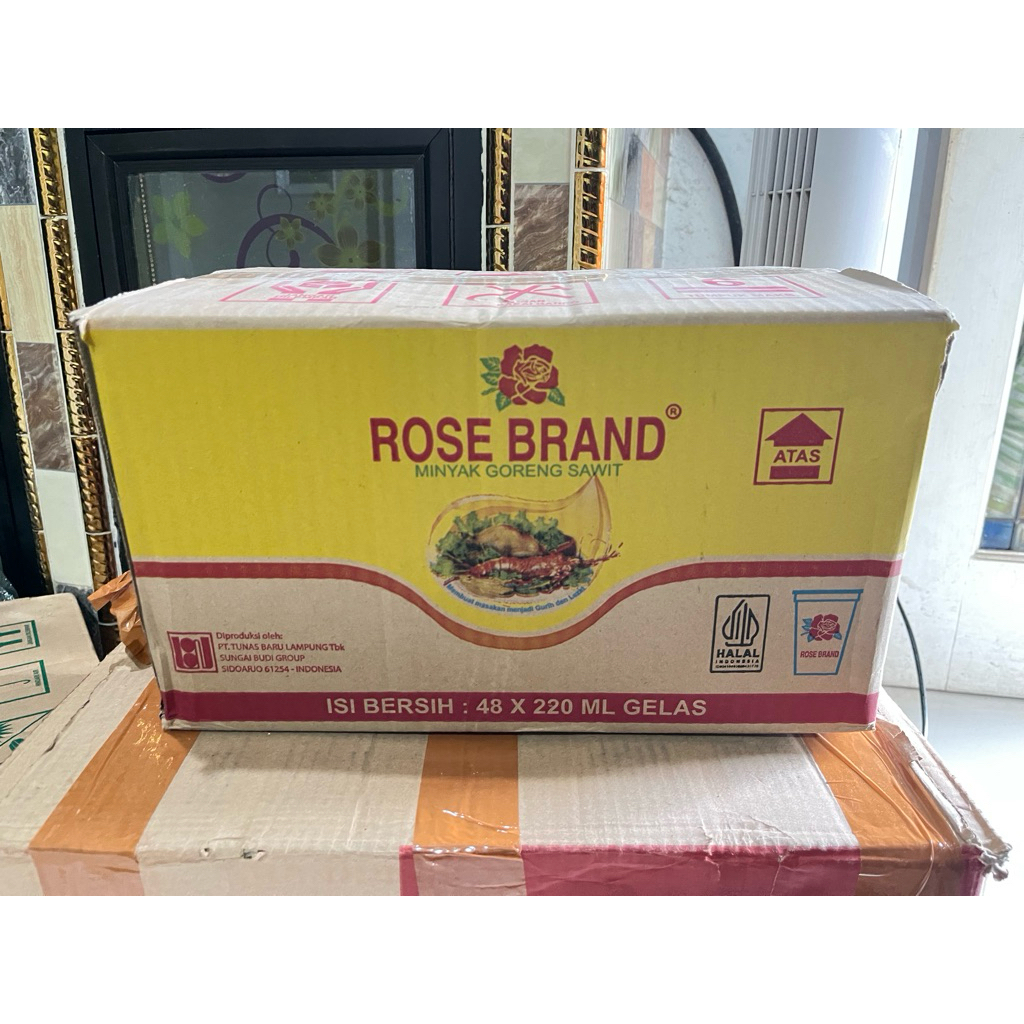 MINYAK GORENG CUP ROSE BRAND 220ml