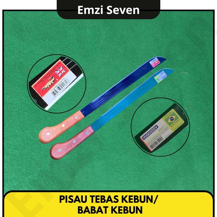 Pisau Tebas Kebun/Babat kebun/panjang 70cm/tebal 2.2mm