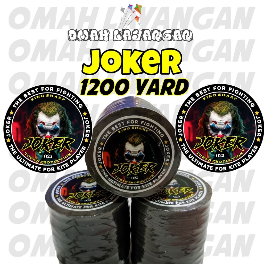 senar benang gelasan layangan 1200 yard JOKER