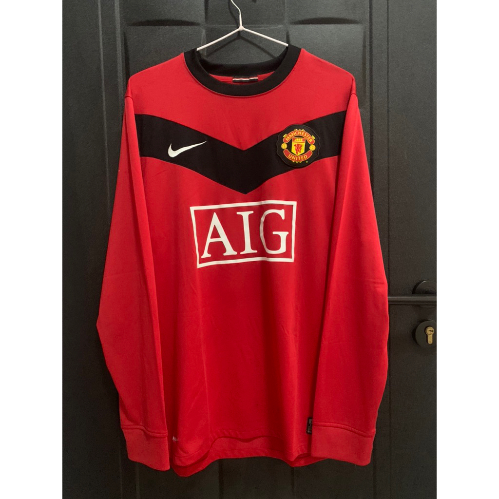 Jersey Nike Manchester United Home 2009/2010 Long Sleeve Original